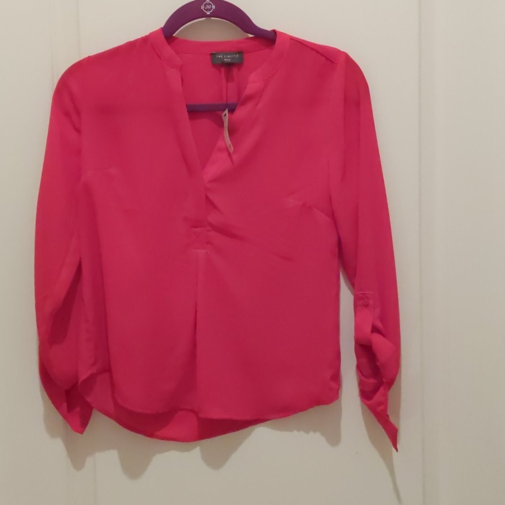 Red blouse